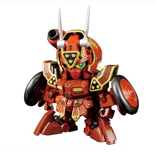 Gundam Build Fighters Try Red Warrior Kurenai Musha Amazing Super Deformed Model Kit
